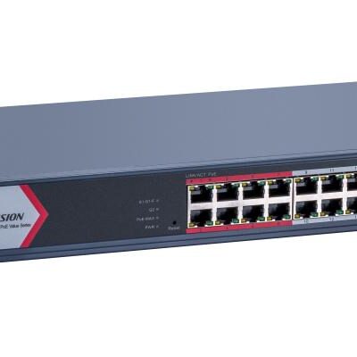 Hikvision DS-3E1318P-EI/M 16 portni PoE switch