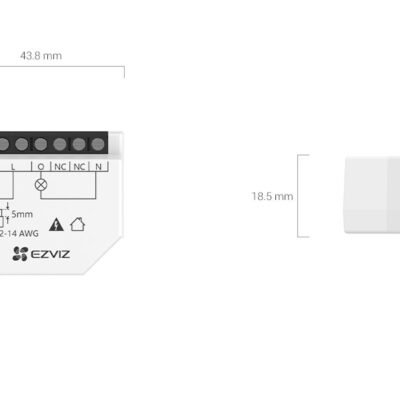 EZVIZ T35W Smart Home Wi-Fi Relay CS-T35